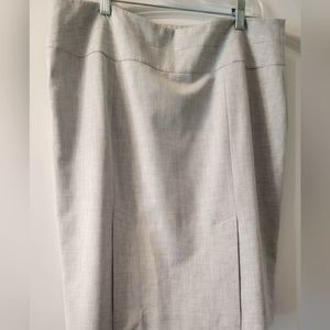 Limited light gray skirt